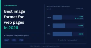 best image format for web pages comparison